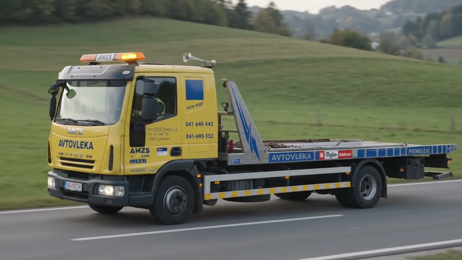 Pomoč na cesti — Avtovleka Primožič